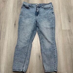 LC Lauren Conrad Light Blue Skinny Ankle Jeans